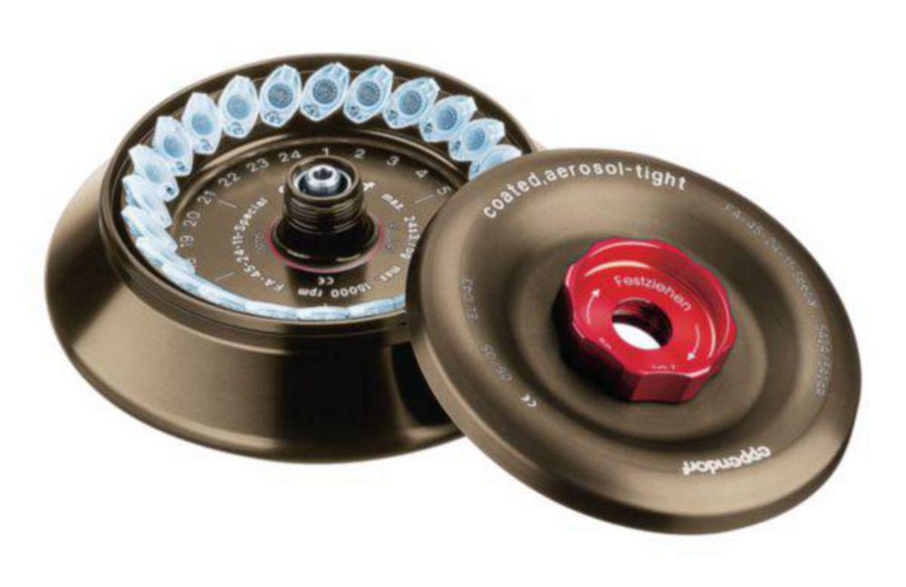 Eppendorf Special Rotor FA 45-24-11 with Lid, Aerosol Tight PTFE Coated

