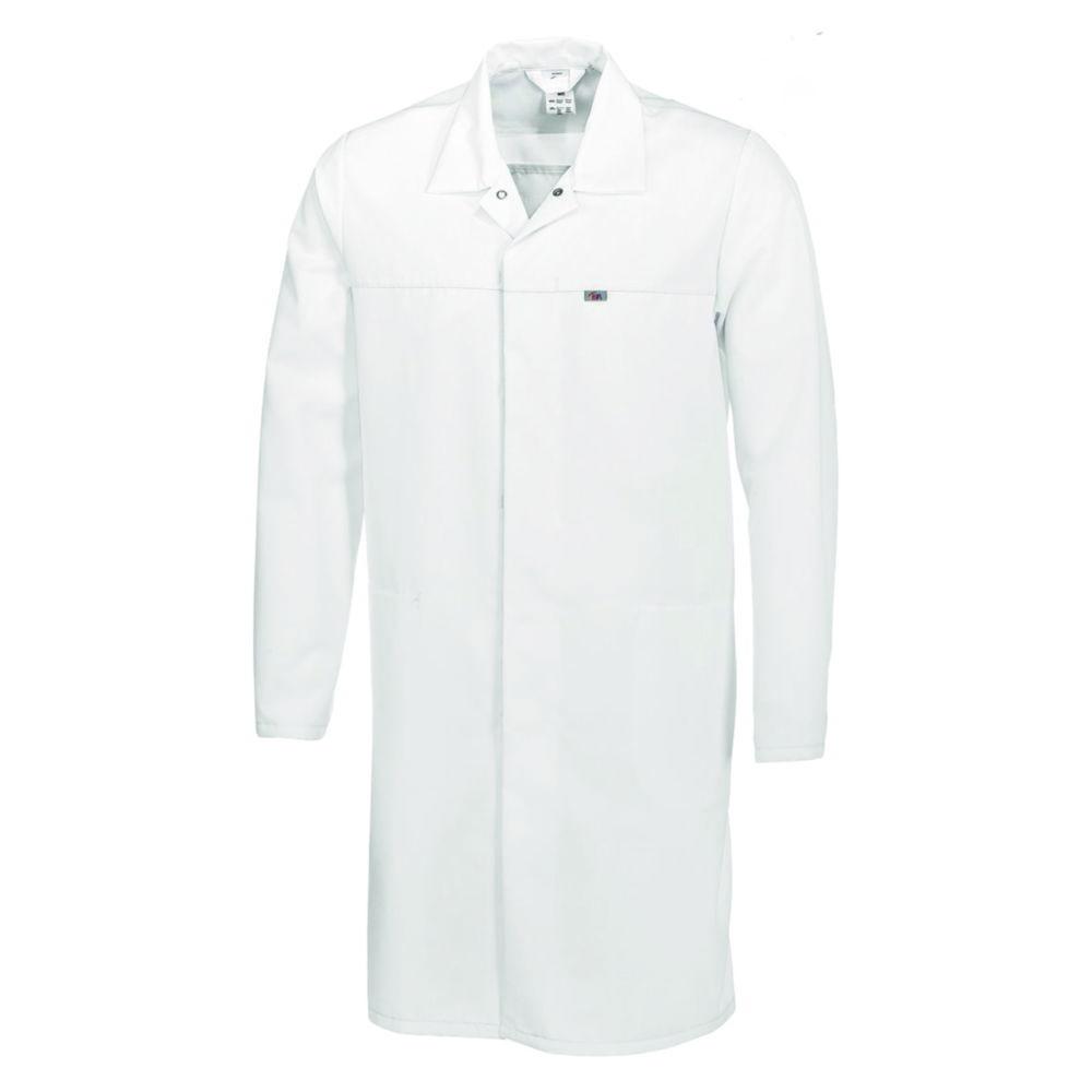 Bierbaum-Proenen BP Laboratory Coat Size MN, White 65% Polyester / 35% Cotton 1/1 Arm, Unisex