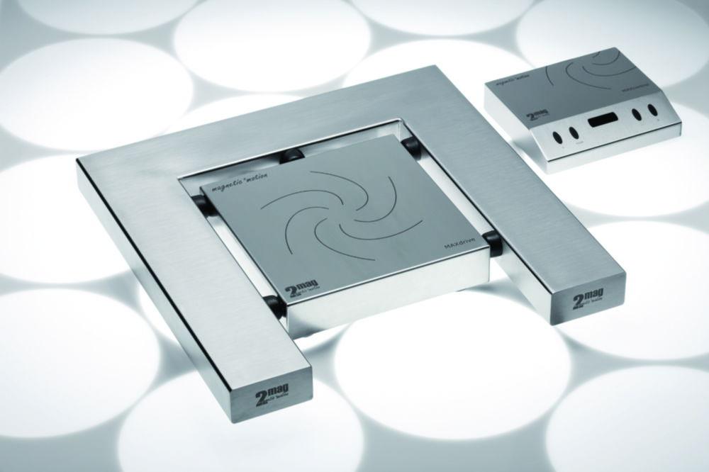 2mag Frame for FABdrive 50101 Stainless Steel, Load Capacity Up to 1000kg, Dimensions (LxWxH) 500 x 500 x 76 cm