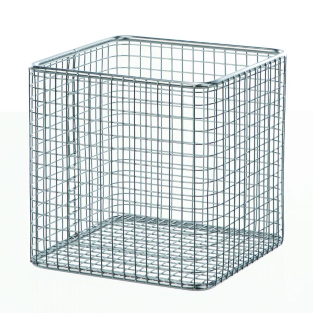 BOCHEM Wire Basket 300x200x150 mm Stainless Steel 18/8 E-POLI Mesh 8x8mm