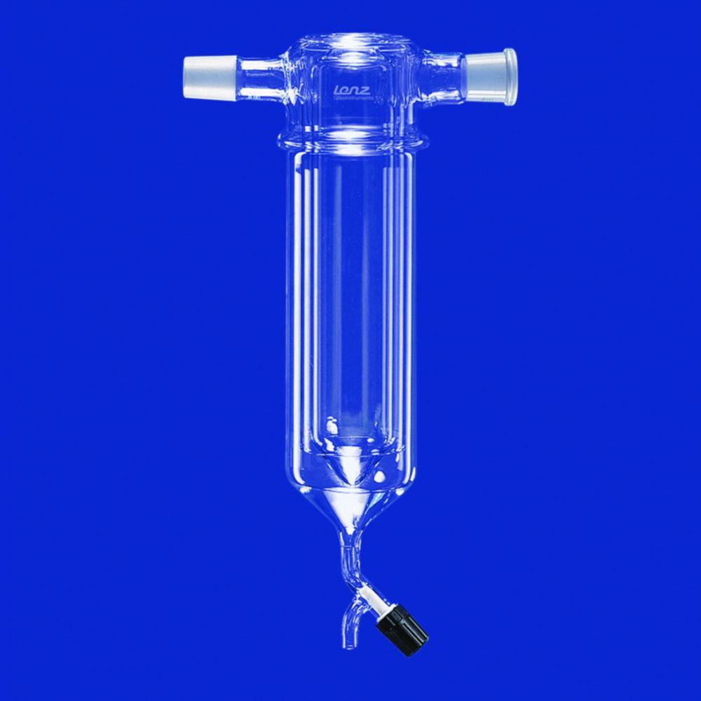 Lenz-Laborglas Cold Traps with Condensate Drain, Coolant Cap, 200 ml

