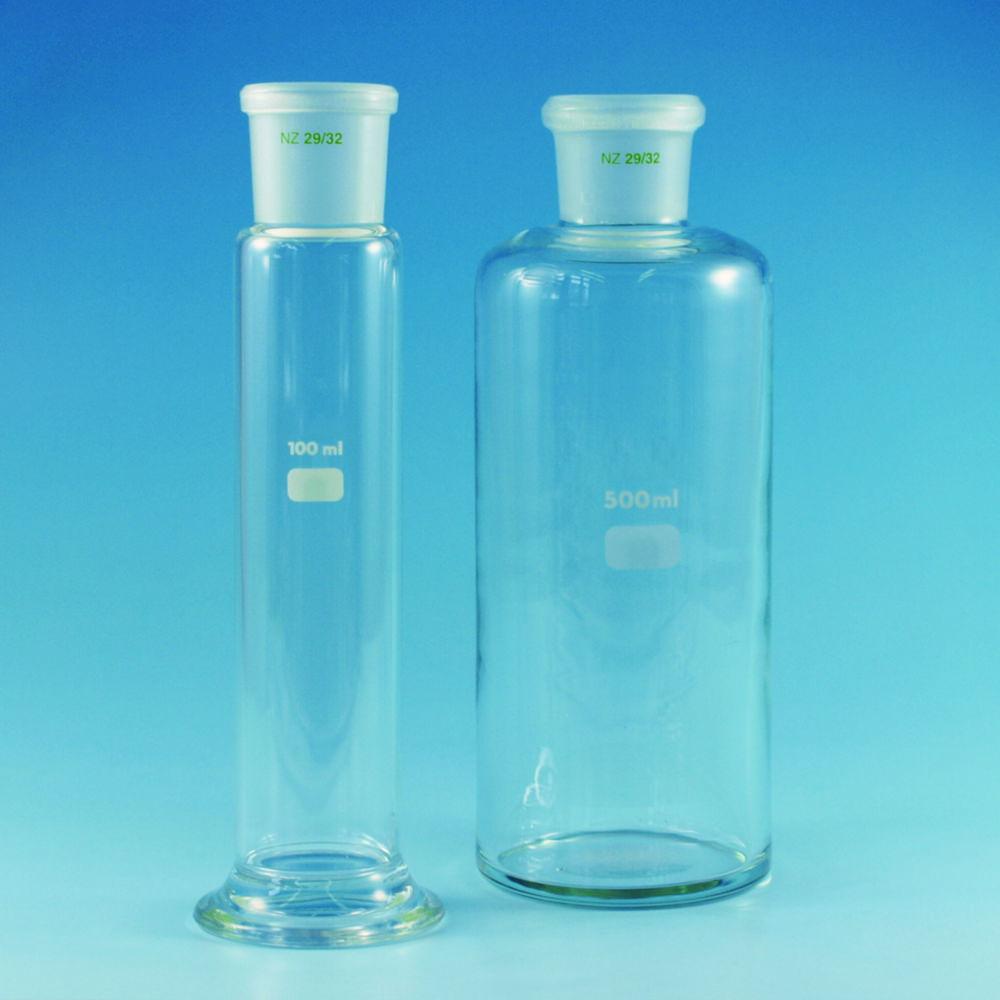 Bohemia Cristal Gas Wash Bottle Base NS 29/32 for 1000 ml, Boro 3.3
