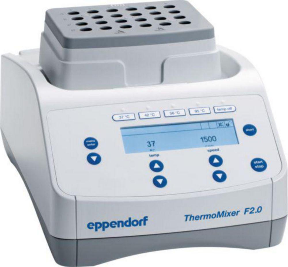 Eppendorf ThermoMixer F2.0 with Thermoblock for 24 Test Tubes 2.0 mL, 220-240 V

