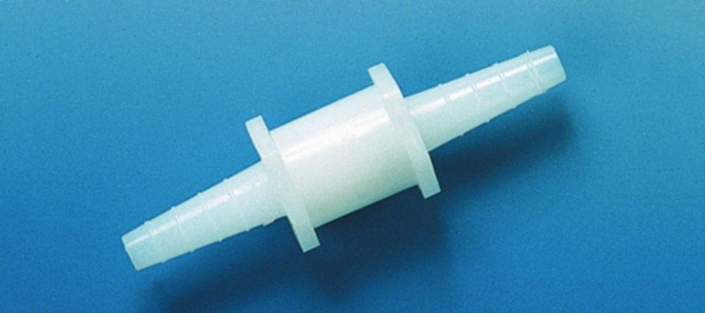 BRAND Non-return Valve PE-HD for Tubing 6-9 mm