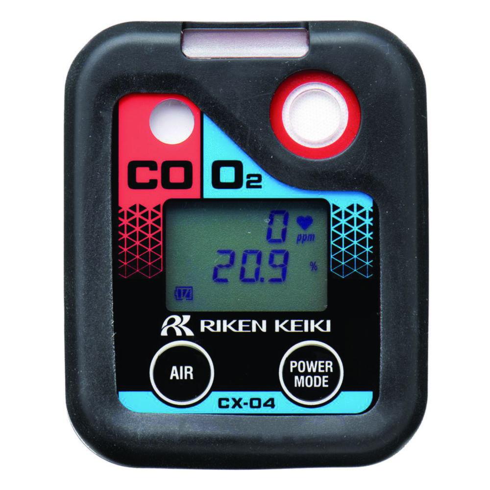 Single gas detector CX-04 Carbon monoxide, oxygen with Ni-MH battery