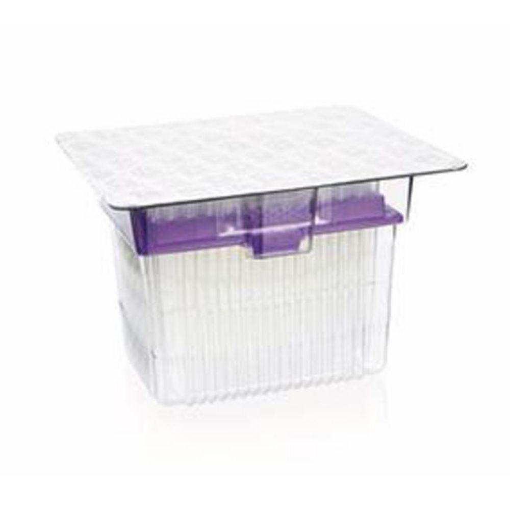 BRAND Pipette Tips, Racked TipRack, 50–1.250 µL XL, 102 mm, PP, Colorless, BIO-CERT Liquid Handling Quality, Pack of 480

