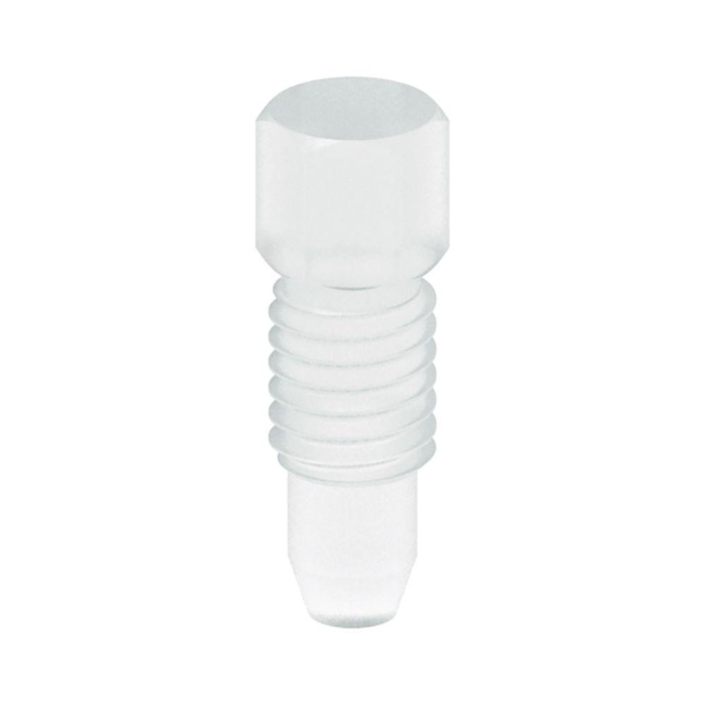 SCAT Blind Plug for Capillary Connection, UNF 1/4" 28G, Colorless, Pack of 5

