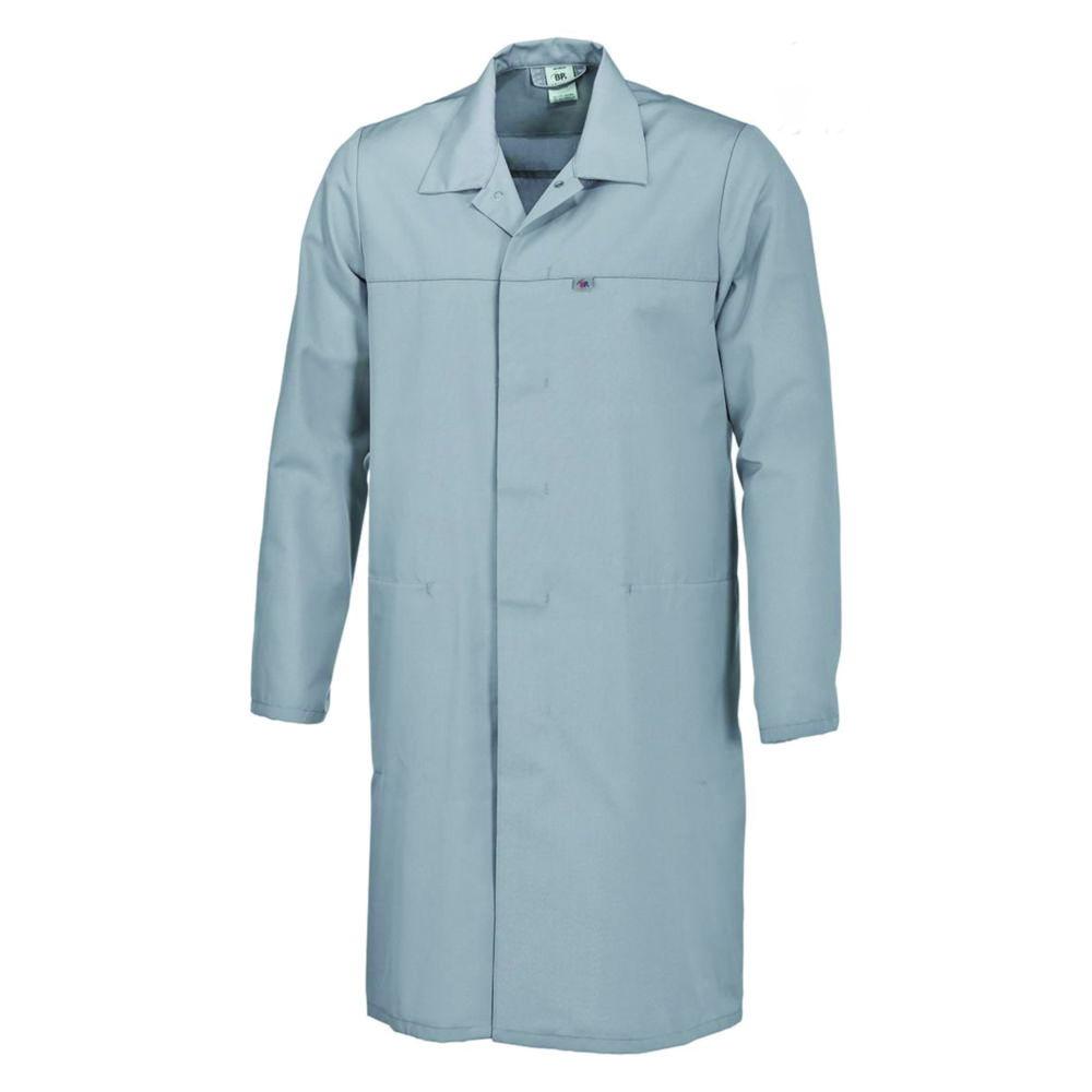 Bierbaum-Proenen BP Laboratory Coat Size XSN, Light Grey 65% Polyester / 35% Cotton 1/1 Arm, Unisex