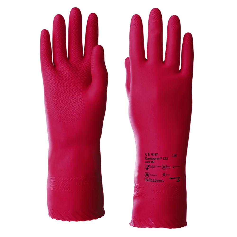 Honeywell Camapren 722 Size 11 Protecting Glove Polychloroprene Red Length 300 mm 0.6 mm Pair

