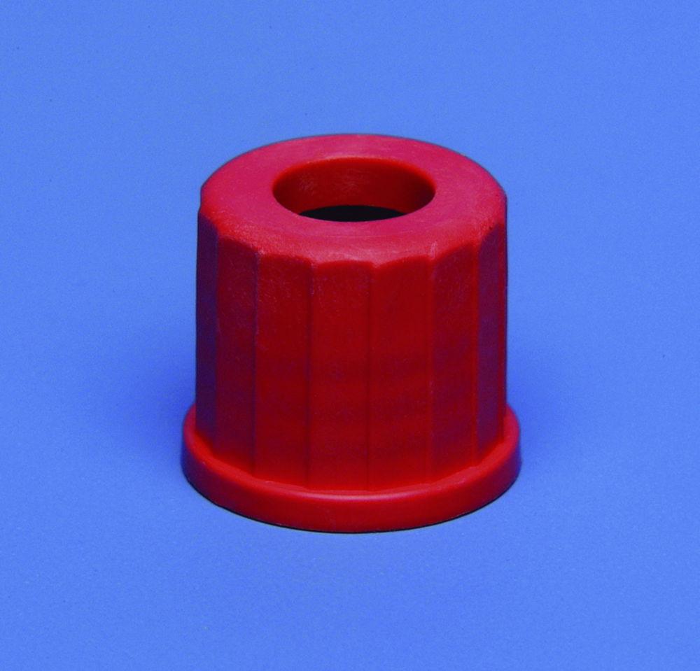 Lenz-Laborglas Screw-Caps with Aperture for Screwthread Tubes, GL 45

