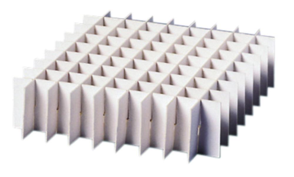 LLG Grid Divider 9x9 H65mm from Cardboard for Cryobox 133 x 133 mm