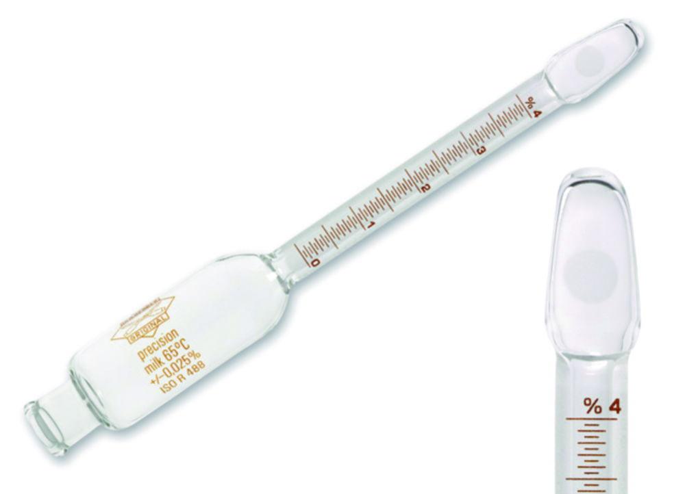 Milk butyrometer 0-9% F