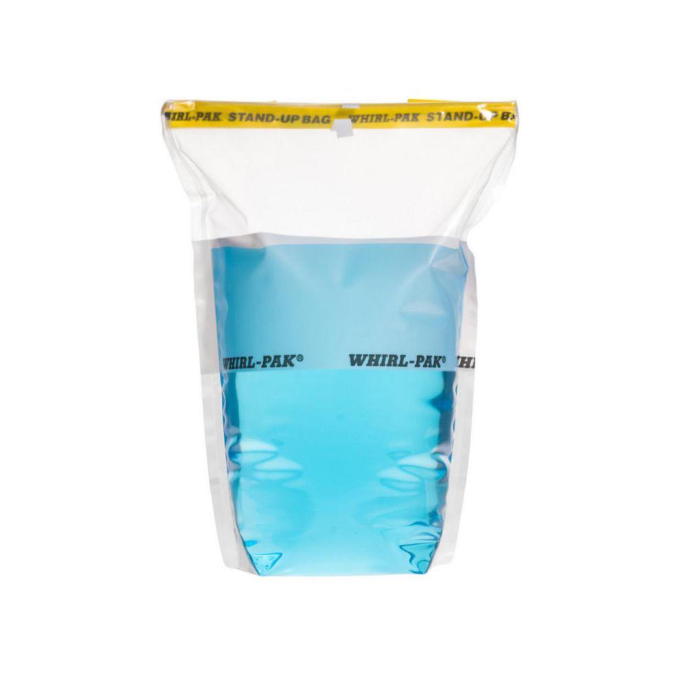 Nasco Whirl-Pak Sample Bags 150x230 mm with Writing Field, PE, Sterile, Capacity 710 mL, Stand-Up, Pack of 500