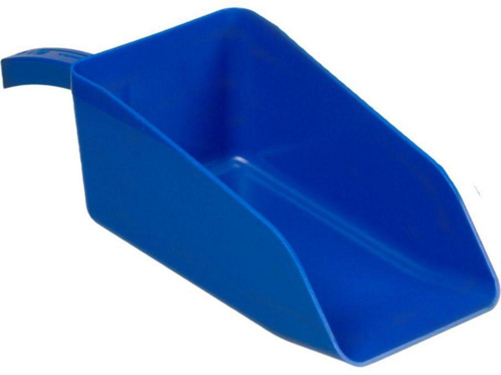 Bürkle SteriPlast Food Scoop, PS Blue, 2000 ml, Length 381 mm, Pack of 10
