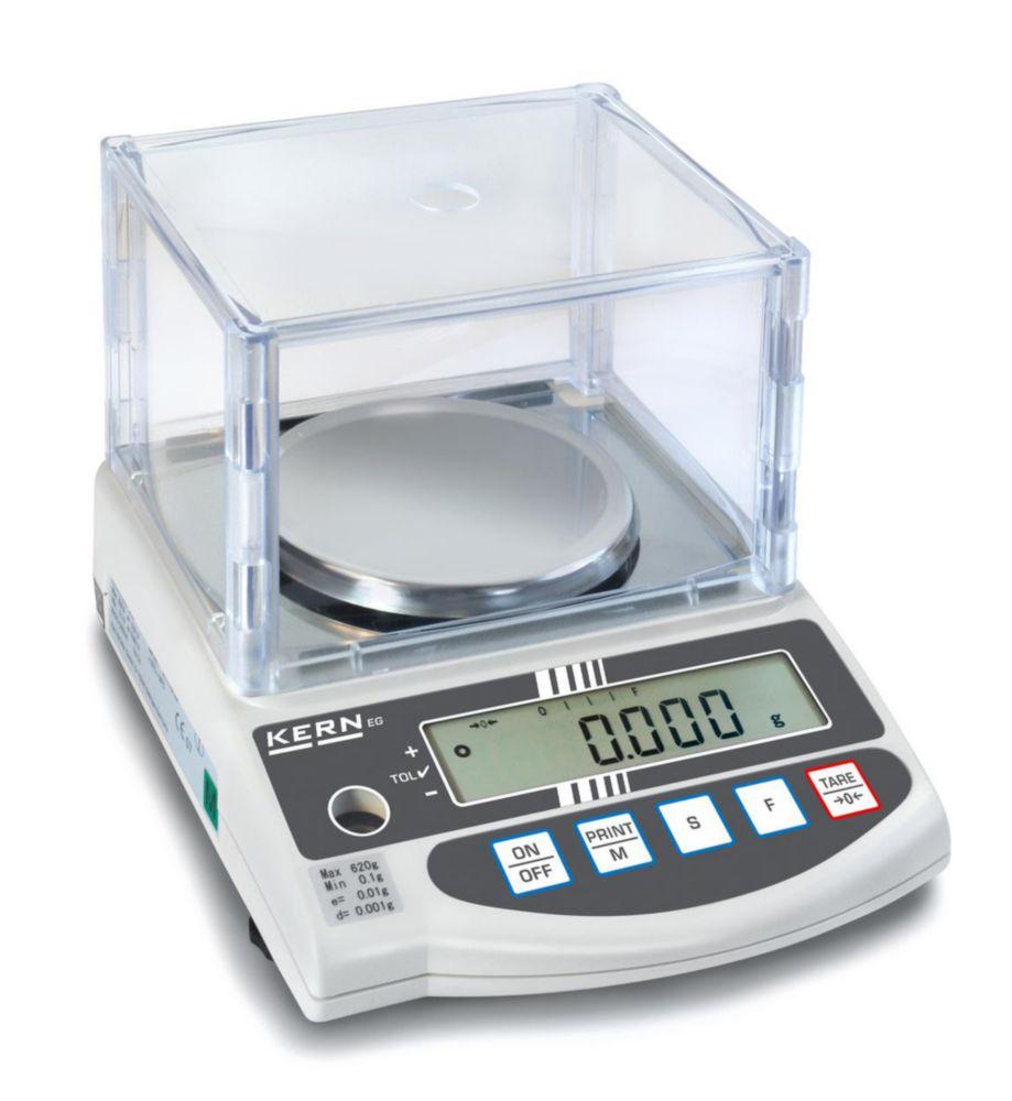 Kern Precision Balance EW 620-3NM, 620 g / 0.001 g, Weighing Pan 118 mm Dia.