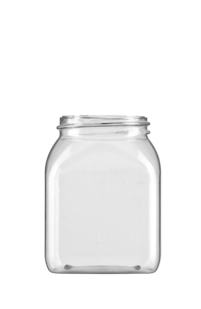 Kautex Textron PETG Wide Mouth Container 500ml – Crystal Clear, Without Closure