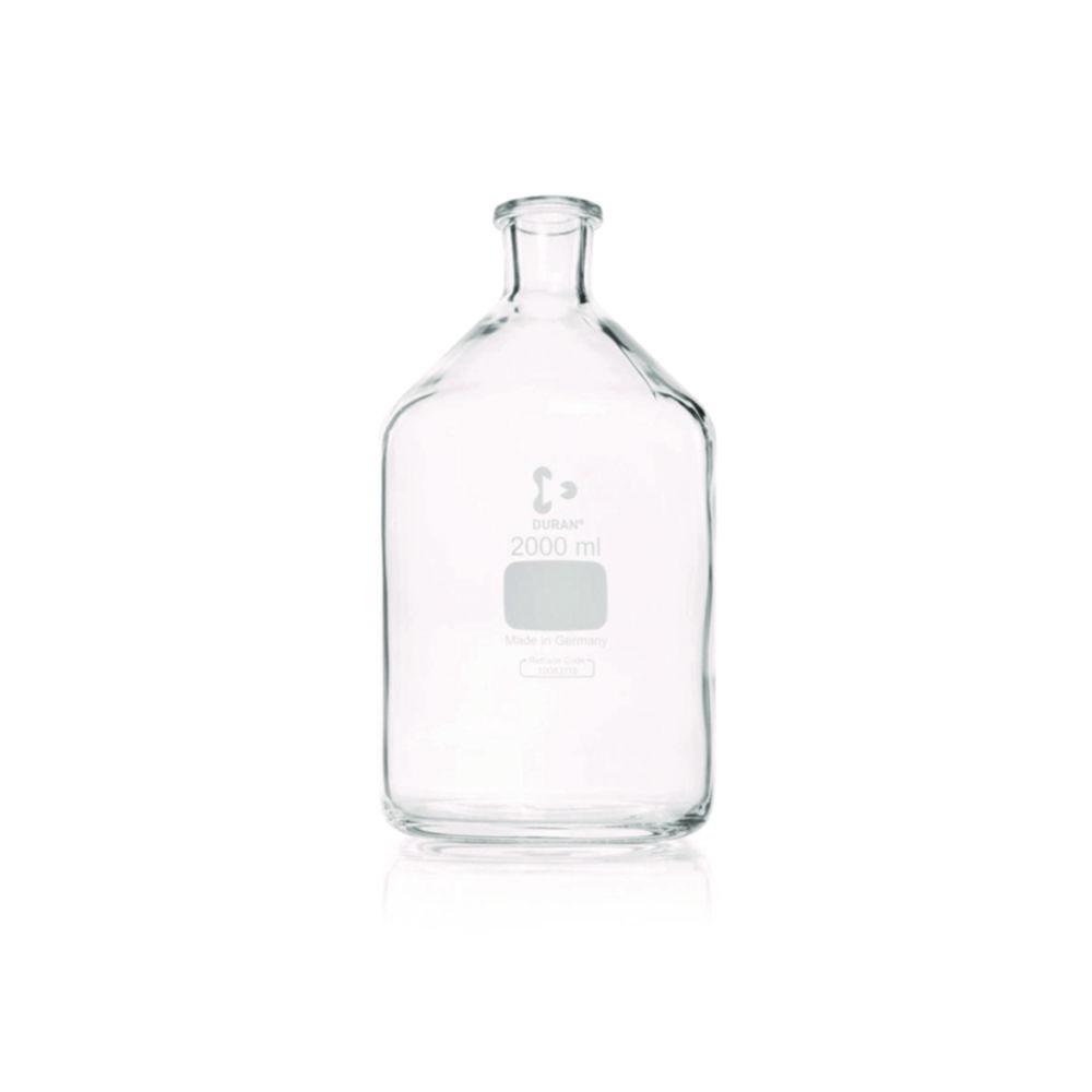 DWK Duran Narrow Neck Bottle 2L, Clear, Without Cap

