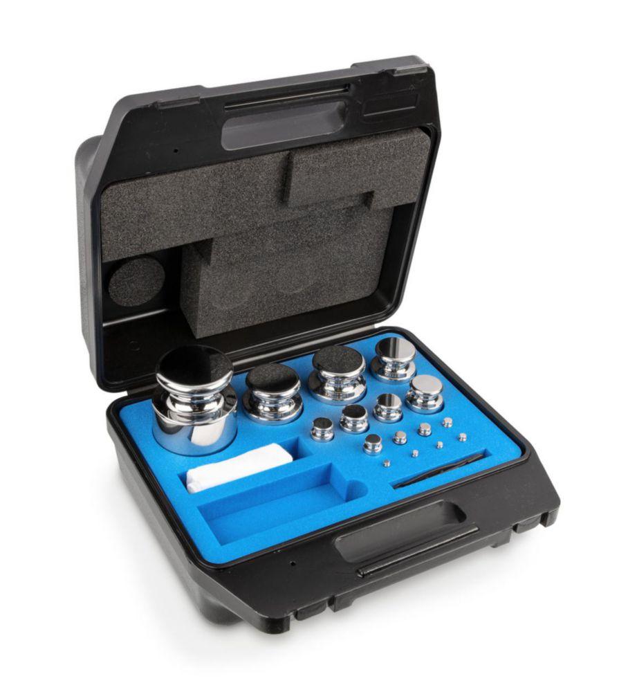Kern Set of Weights E2, 1 g - 5 kg, OIML, Stainless Steel in Plastic Case

