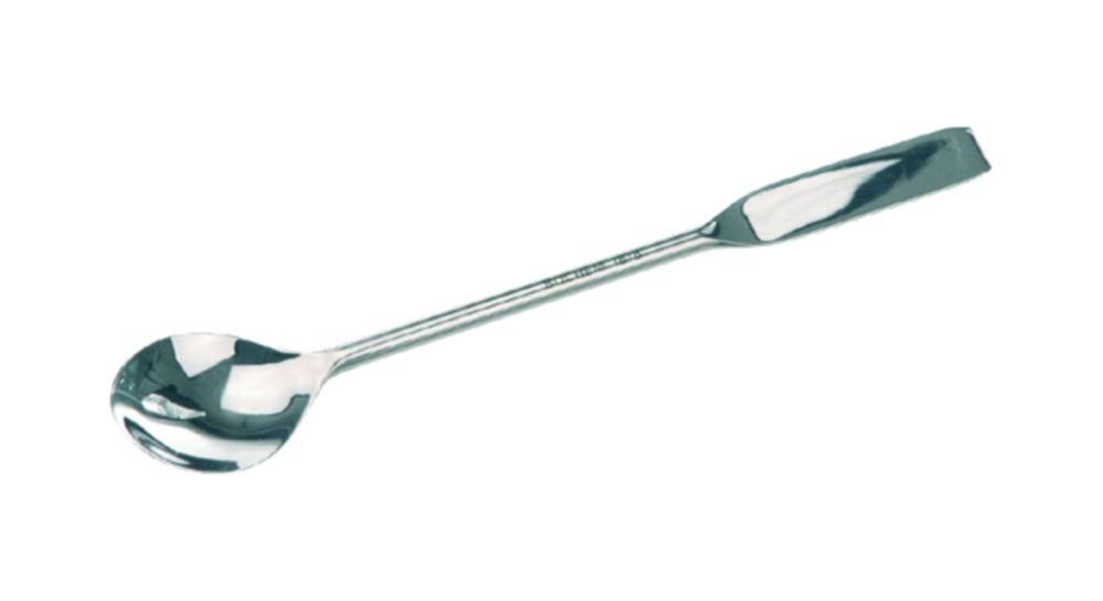 BOCHEM Spatula with Spoon, 120x10 mm, 18/10 Steel, Antimagnetic