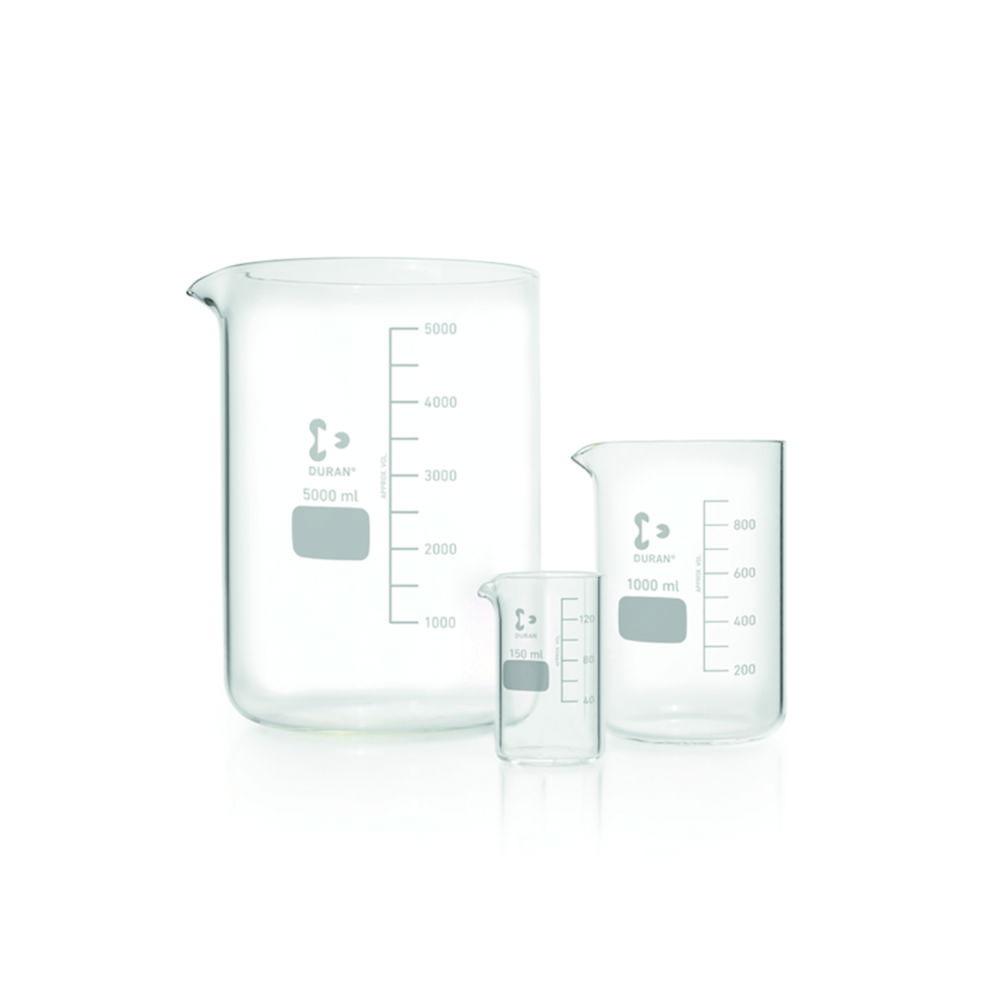 DWK Duran Filtering Beaker with Spout, 2000 mL