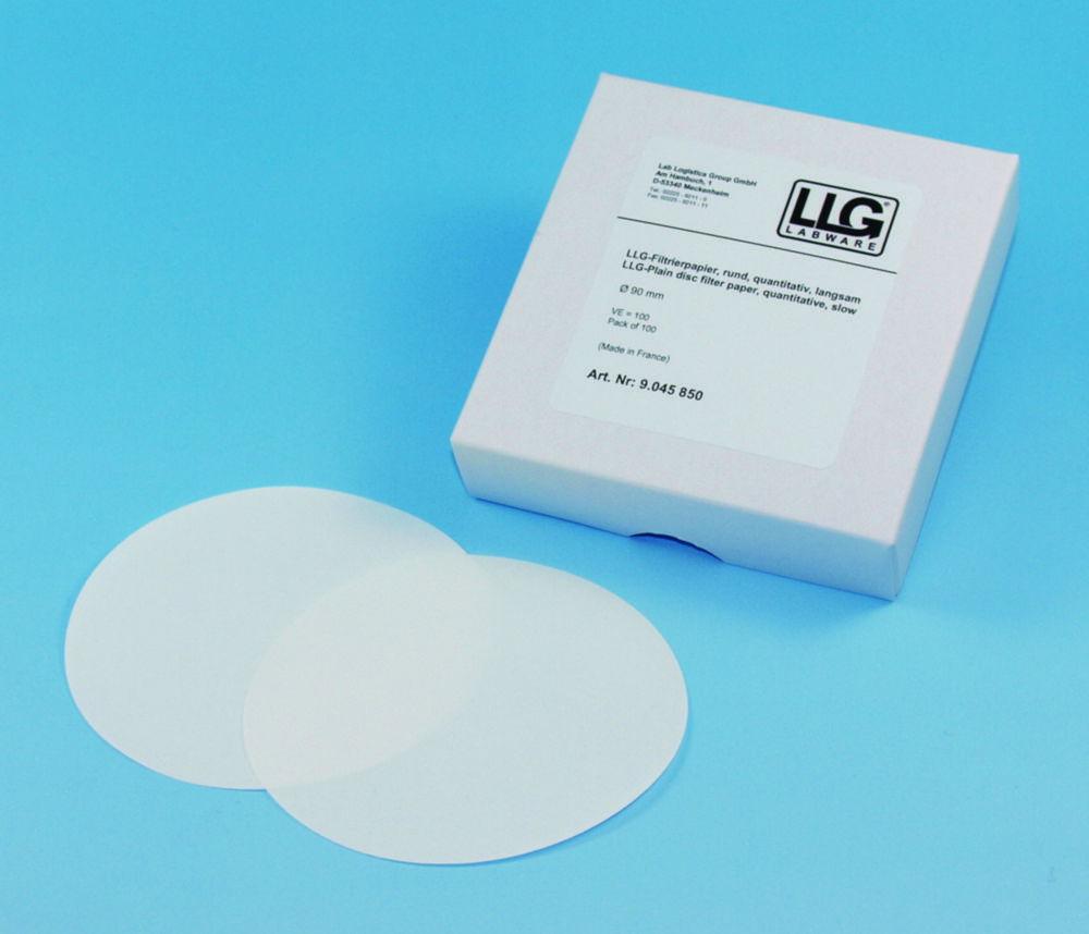 LLG Filter Circles 55mm, Quantitative Medium Fast, Pack of 100