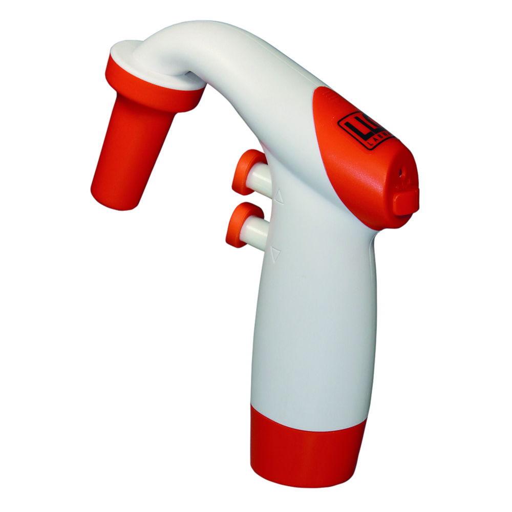 LLG Pipette Controller Easy, UK Plug, Orange