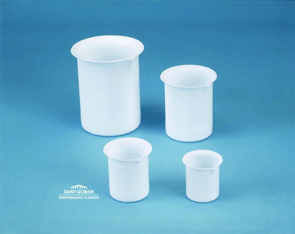 Saint-Gobain Beaker Chemware 100ml PTFE, dia. 48.3mm, H 65.5mm
