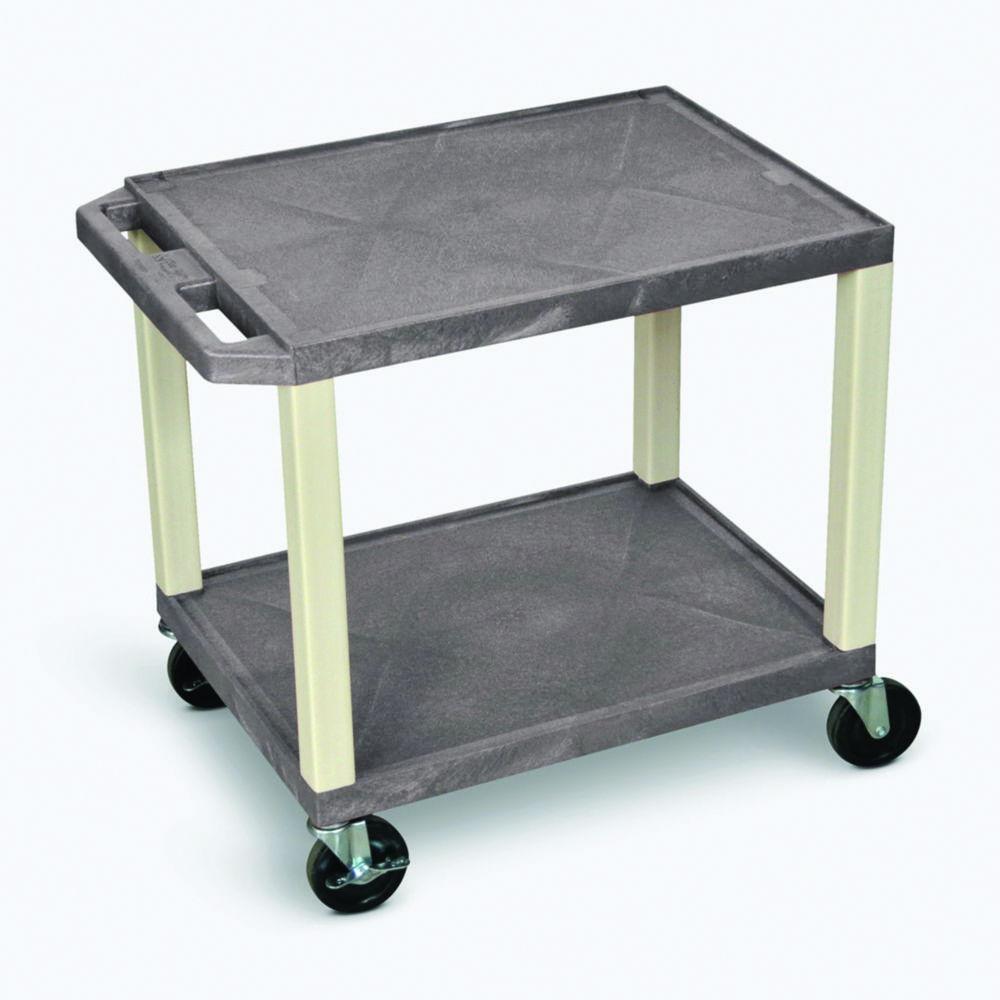 Langkavel Laboratory Trolley WTLK 42 Green, 3 Trays, 46x61x106cm