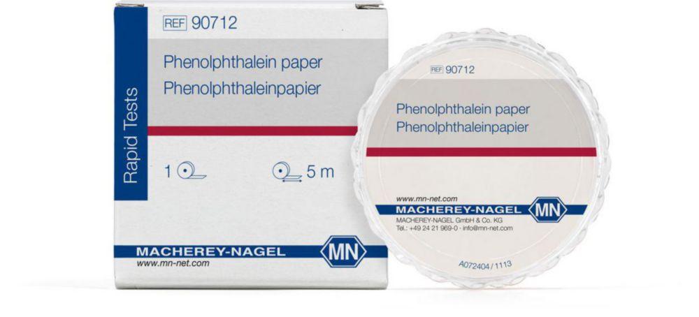 Macherey-Nagel Phenolphthalein Paper - Roll of 5m Length 7mm Width
