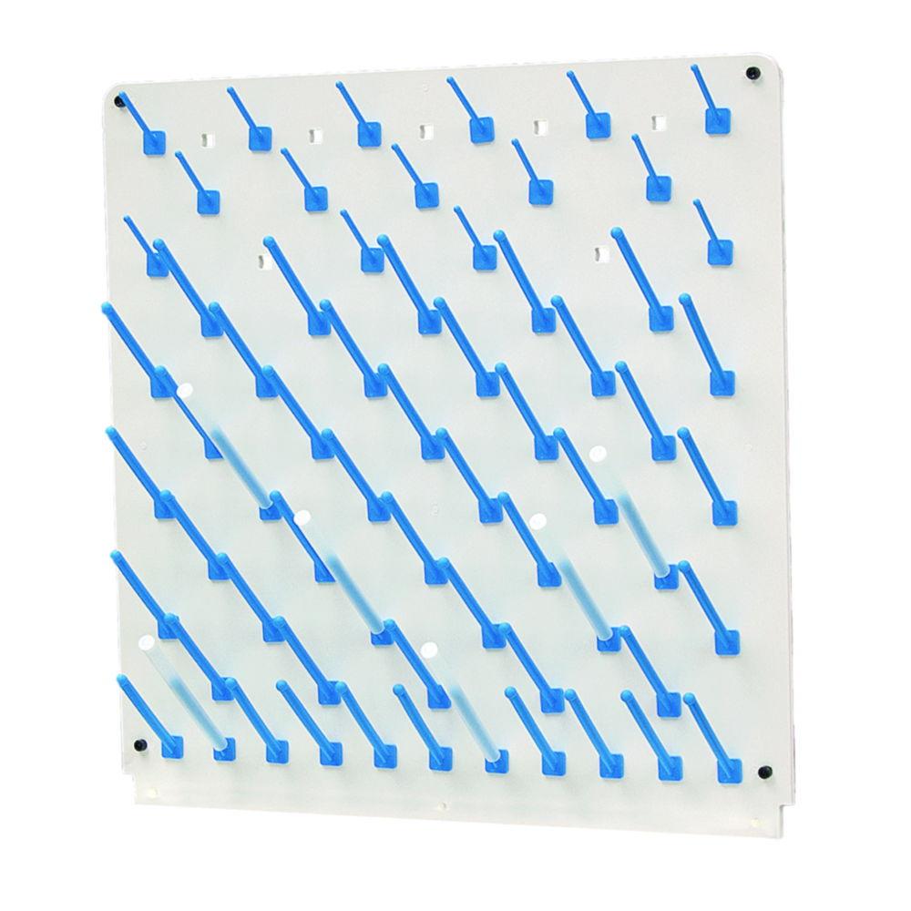 Bürkle Draining Rack without Fluting LaboPlast, 60 x 60 cm, PVC Comp. with Attached Rods