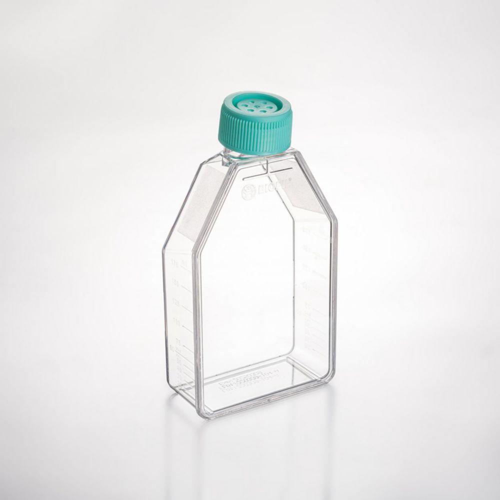 Tissue Culture Flasks 250 ml, PS 75,0cm², treated, sterile, with cap, pack of 100