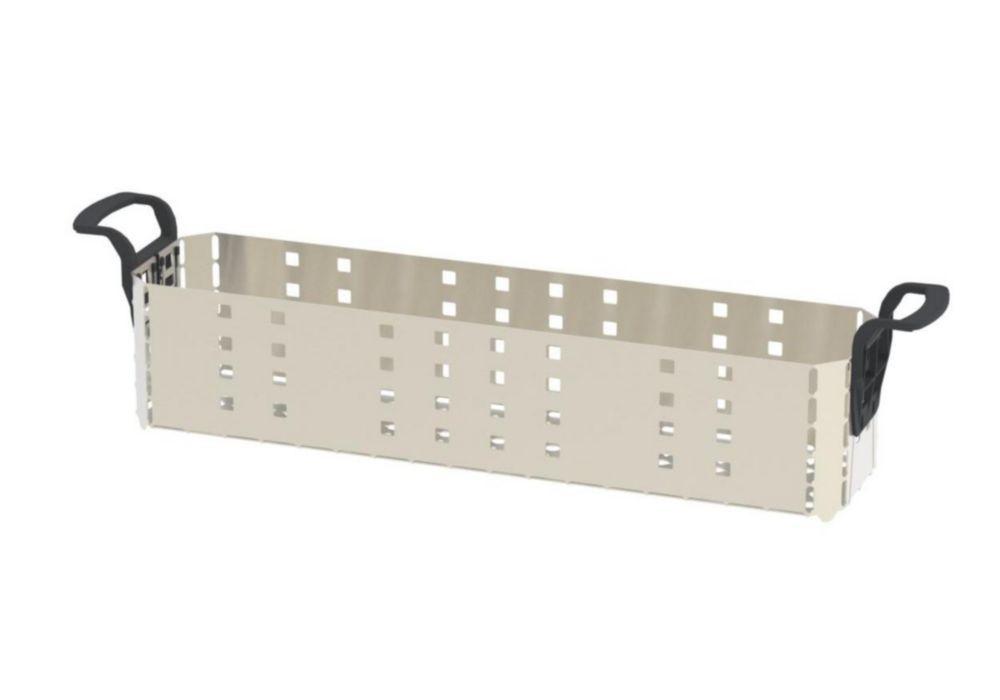 Elma Modular Basket System, Stainless Steel, Size 80, Inside Dimensions W/D/H (mm): 455/105/55