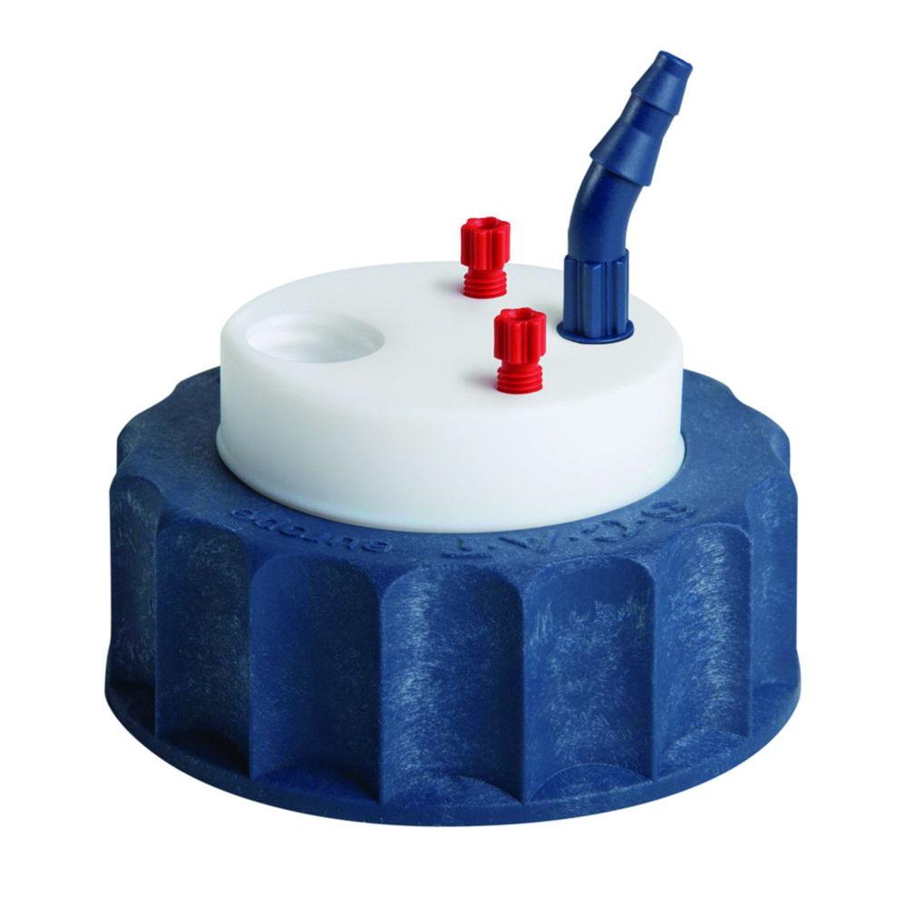 SCAT SafetyWasteCap V2.0 S60/61 2x2.3/3.2mm OD, 1x6.4mm ID (Leak)