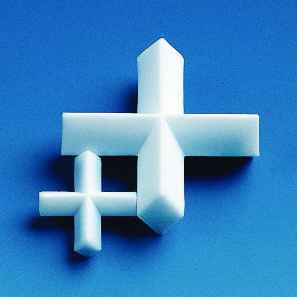 BRAND Magnetic Stirring Rod Ø 30x12mm PTFE Encapsulated Cross Shape (Pack of 10)

