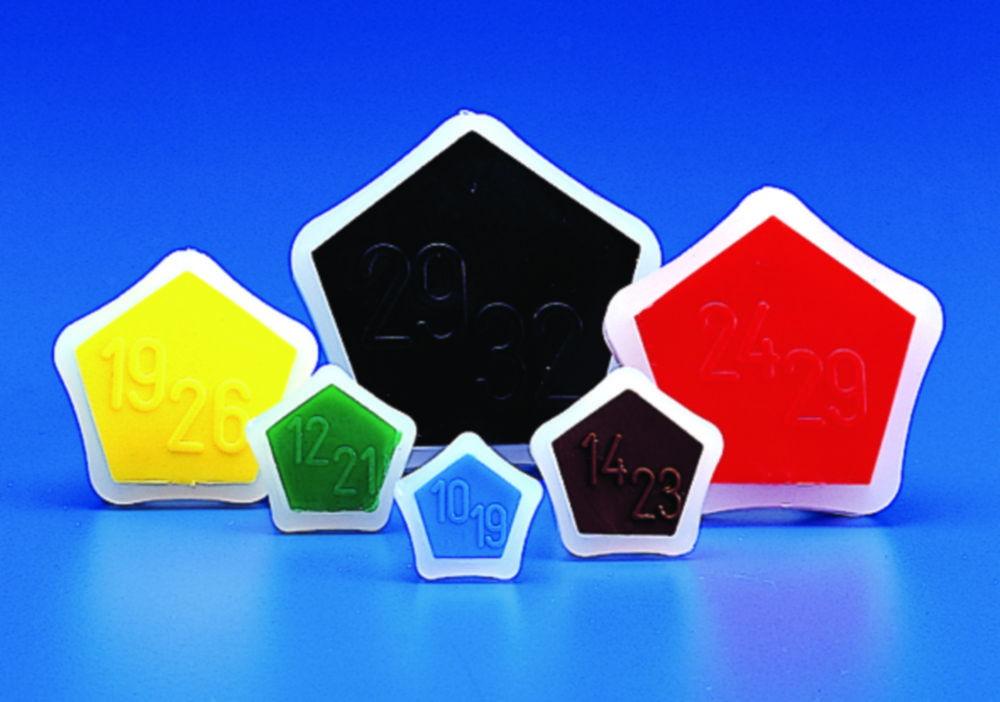 Kartell Conical Stoppers NS 34/35 PE White Ø 30.9 mm