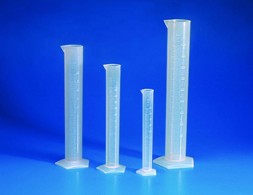 Kartell Measuring Cylinder 500: 5.0 mL Graduated PP Tall Form 55 x 361 mm