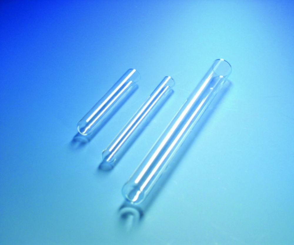 Scherf Test Tubes, Soda Glass, Without Rim, 16 x 160 mm, Wall 0.8-0.9 mm, Pack of 250