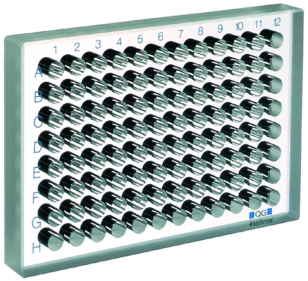 Hellma Micro Test Plates, 96-Cell Silica Glass