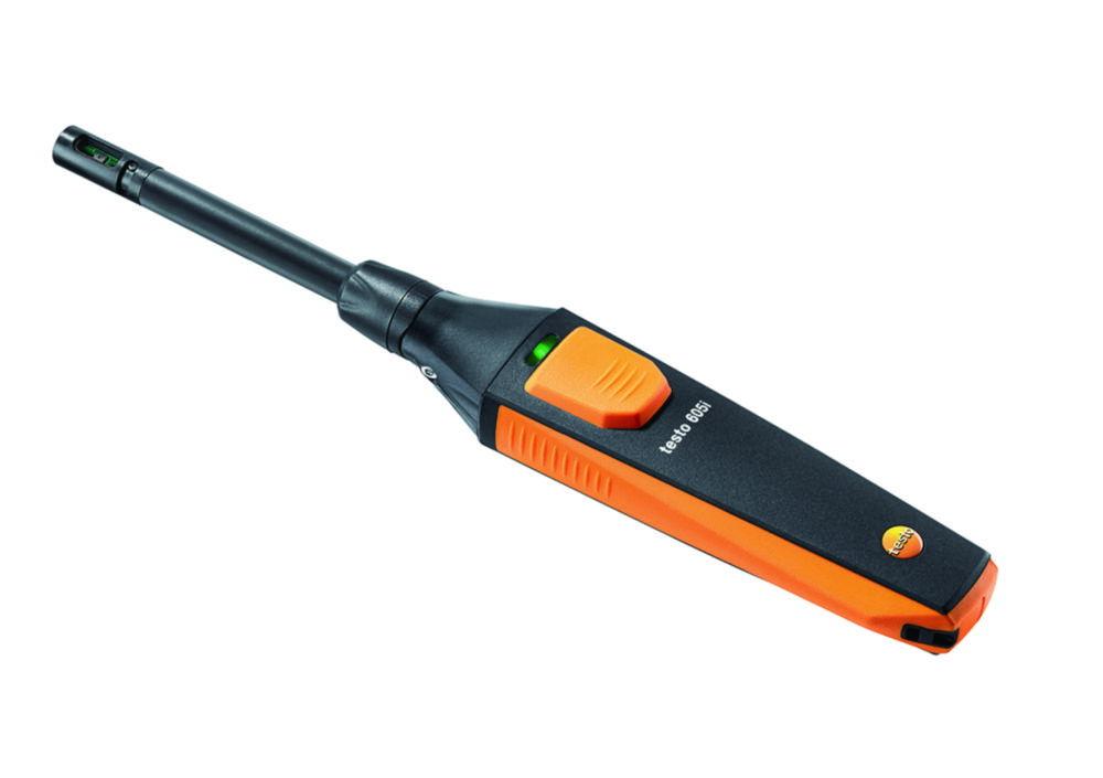 Thermo-Hygrometer testo 605 i with smartphone operation