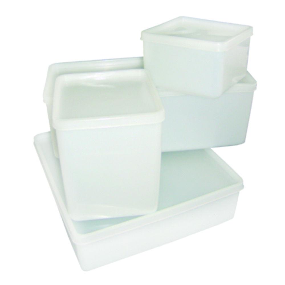 Hünersdorff Freezer Box with Lid and Cap, 1 ltrs, 208x103x64 mm