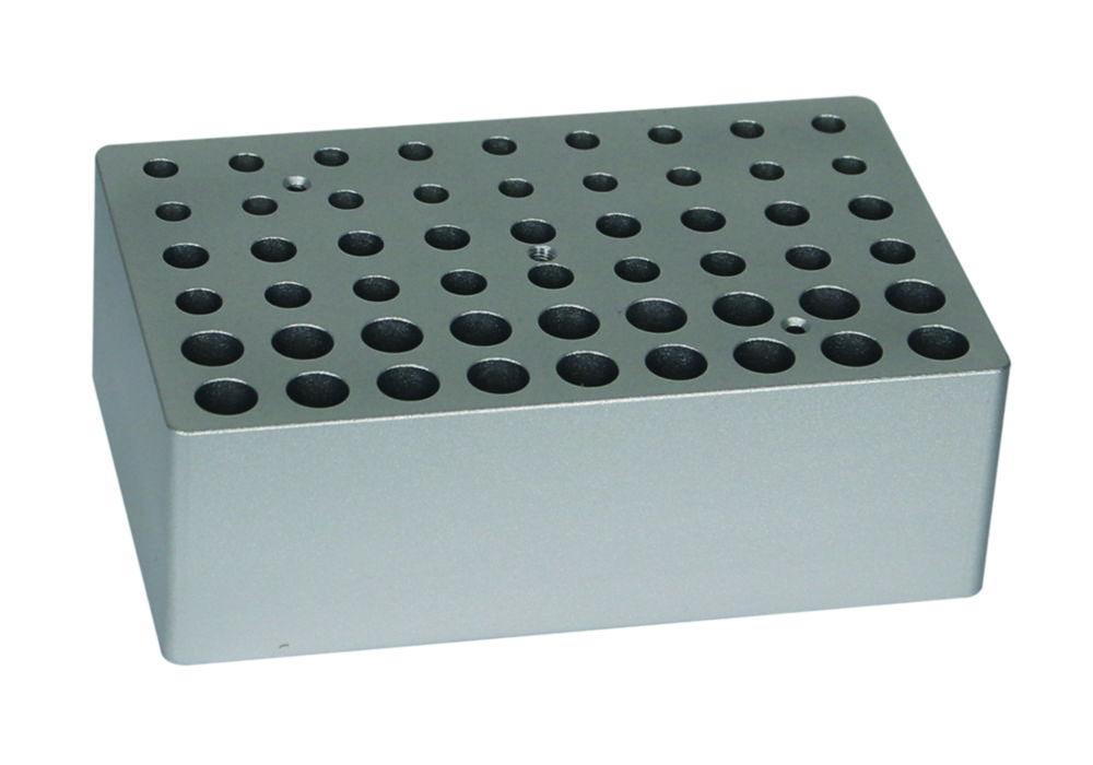 LLG Labware Heating Block for uniBLOCKTHERM 18 x 0.2 mL, 0.5 mL, and 1.5/2 mL Tubes (18 holes for each)