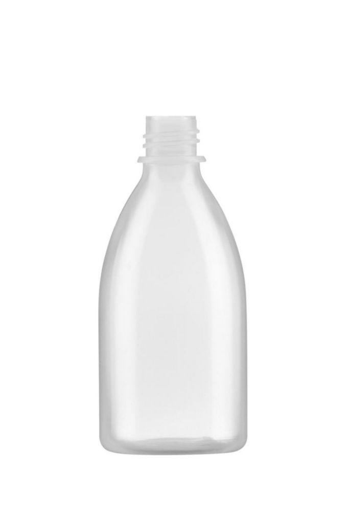 Kautex Narrow Neck Bottle 100 mL, LDPE Clear, Without Screw Cap (Use with 9.072 773)