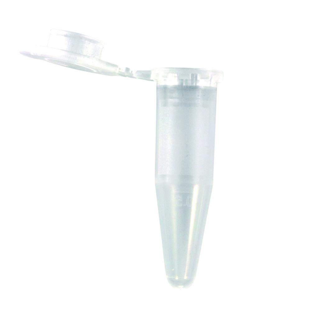 Ratiolab Microcentrifuge Tubes 1.5 mL, Natural PP with Lid, Pack of 1000

