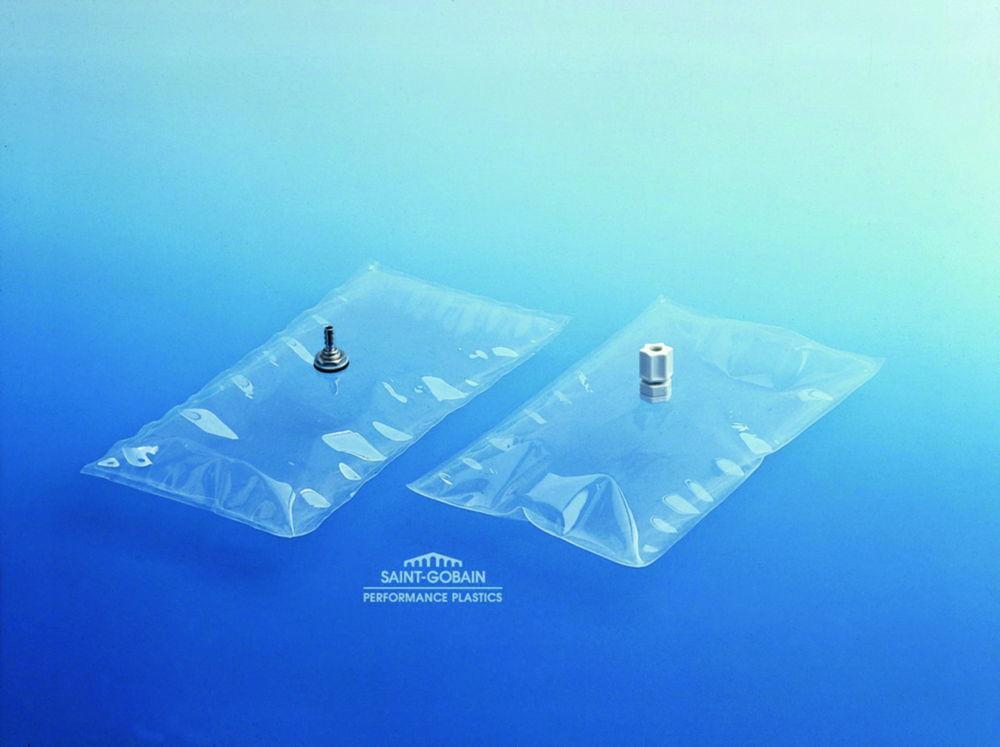 Saint-Gobain Gas Sampling Bag Chemware FEP, Fitting: Septum, 150 x 150 mm, 0.5 L

