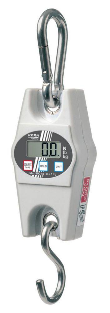 Kern Hanging Scale HCB 100K200 – 100 kg / 200 g, Includes 3 x 1.5 V Batteries

