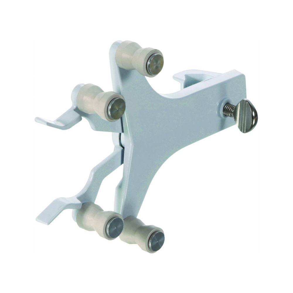 Carl Friedrich Usbeck Burette Clamp for 1 Burette Aluminium with Roller Holder