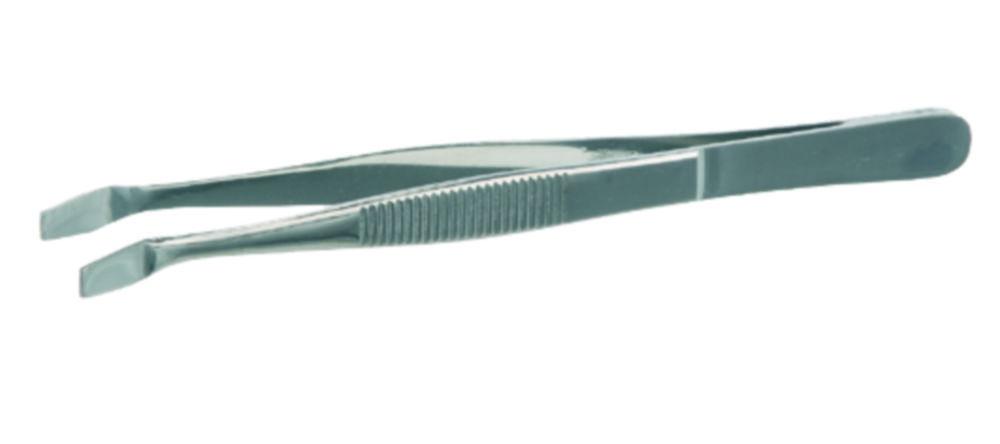 BOCHEM Cover Glass Forceps, 105 mm 18/10 Steel, Curved