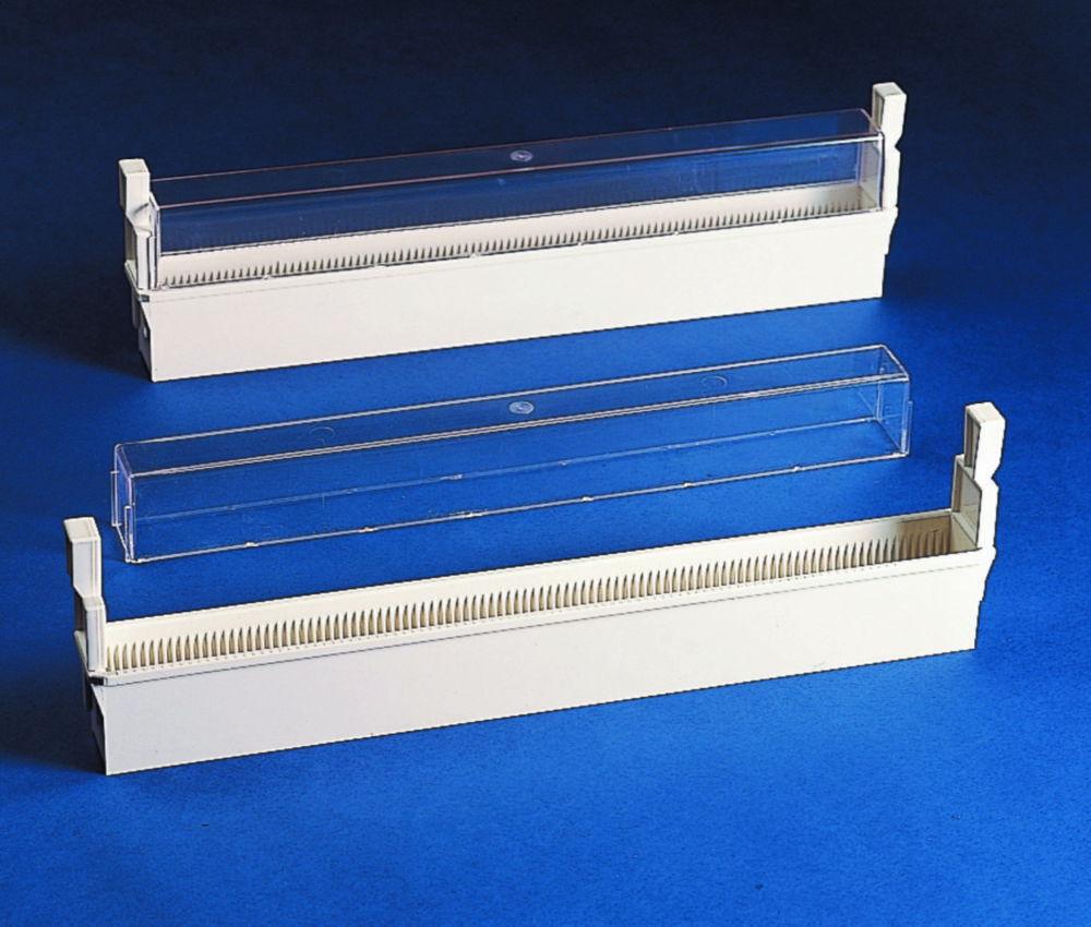 Kartell Microscope Slide Support for 100 Slides 360 x 38 x 100 mm for 9161275 and 9161277