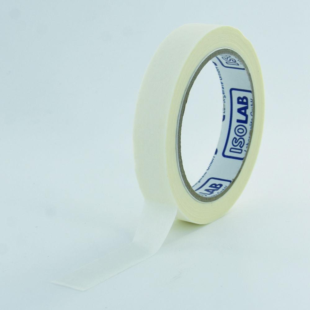 Label adhesive tape, writable, 19,00 mm white, roll á 30m