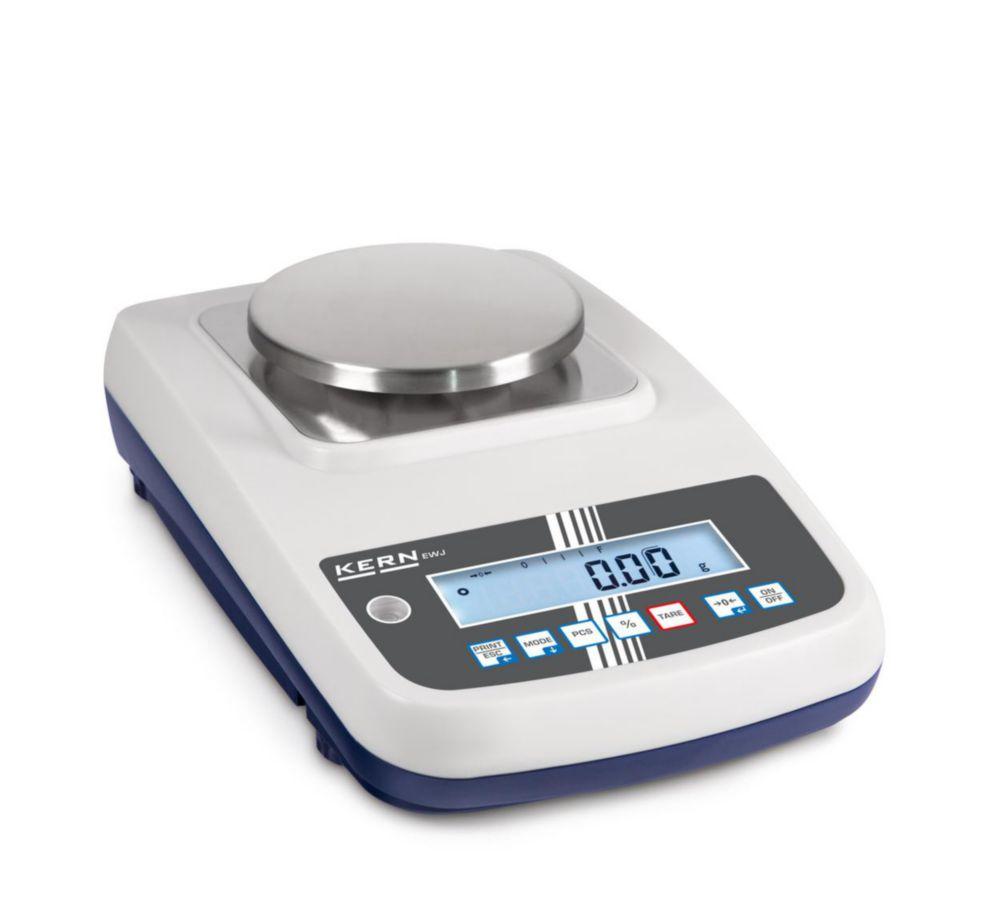 Kern Precision Balance EWJ 600-2SM, 600 g / 0.01 g, Weighing Plate Ø 120 mm


